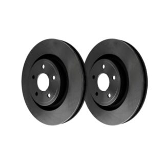 Front Geomet Coated Anti Rust Brake Rotor Set of 2