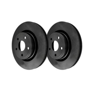 Front Geomet Coated Anti Rust Brake Rotor Set of 2