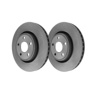 Front Geomet Coated Anti Rust Brake Rotor Set of 2