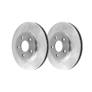 Front Geomet Coated Anti Rust Brake Rotor Set of 2