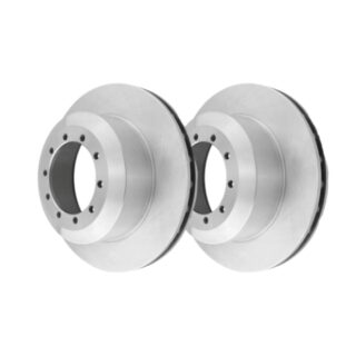 Rear Geomet Coated Anti Rust Brake Rotor Set of 2