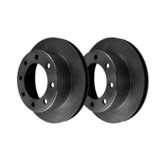 Rear Geomet Coated Anti Rust Brake Rotor Set of 2