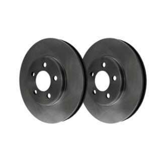 Front Geomet Coated Anti Rust Brake Rotor Set of 2