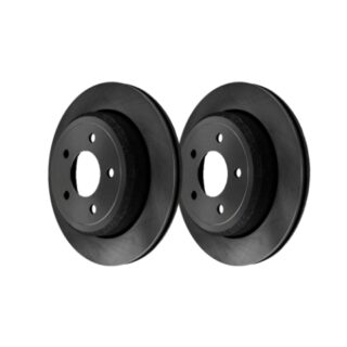 Rear Geomet Coated Anti Rust Brake Rotor Set of 2