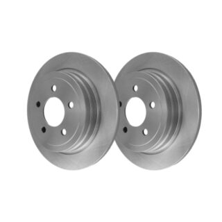 Rear Geomet Coated Anti Rust Brake Rotor Set of 2