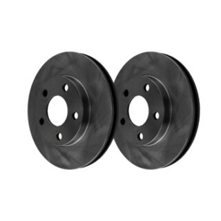 Front Geomet Coated Anti Rust Brake Rotor Set of 2