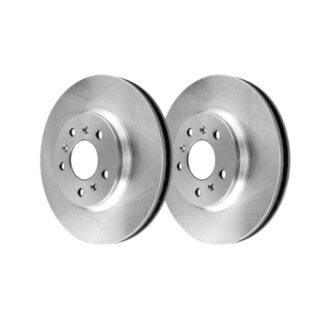 Front Geomet Coated Anti Rust Brake Rotor Set of 2