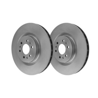 Front Geomet Coated Anti Rust Brake Rotor Set of 2