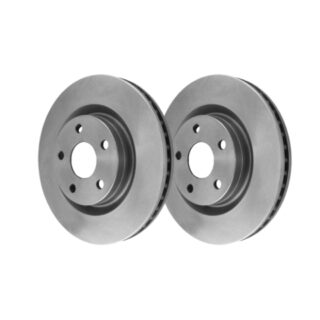 Front Geomet Coated Anti Rust Brake Rotor Set of 2