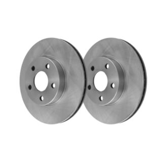 Front Geomet Coated Anti Rust Brake Rotor Set of 2