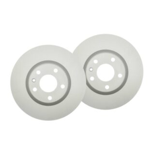 Front Geomet Coated Anti Rust Brake Rotor Set of 2