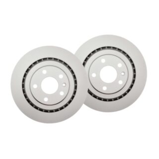 Rear Geomet Coated Anti Rust Brake Rotor Set of 2