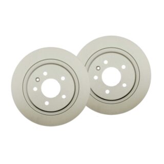 Rear Standard Brake Rotor Set of 2