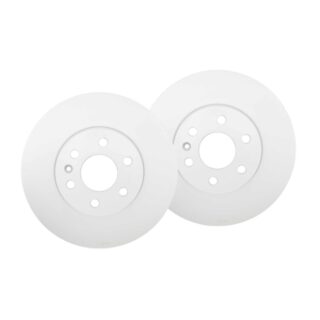 Front Geomet Coated Anti Rust Brake Rotor Set of 2