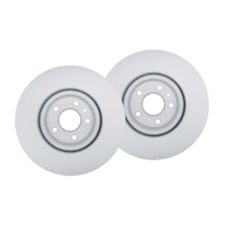 Front Geomet Coated Anti Rust Brake Rotor Set of 2