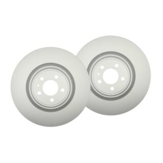 Front Geomet Coated Anti Rust Brake Rotor Set of 2