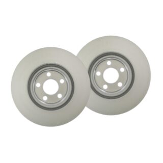 Front Geomet Coated Anti Rust Brake Rotor Set of 2