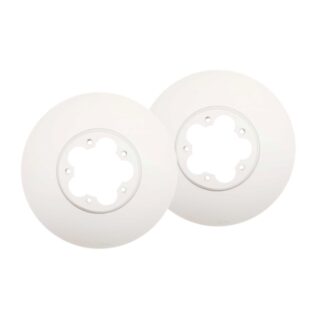 Front Geomet Coated Anti Rust Brake Rotor Set of 2