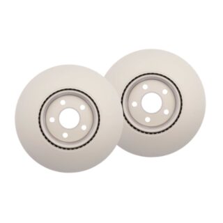 Front Geomet Coated Anti Rust Brake Rotor Set of 2