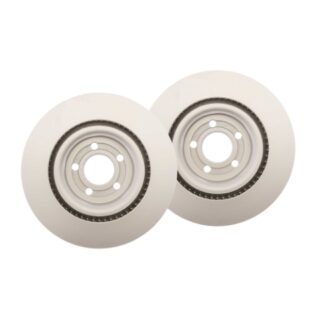 Front Geomet Coated Anti Rust Brake Rotor Set of 2