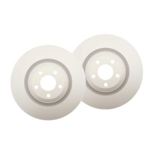 Front Geomet Coated Anti Rust Brake Rotor Set of 2