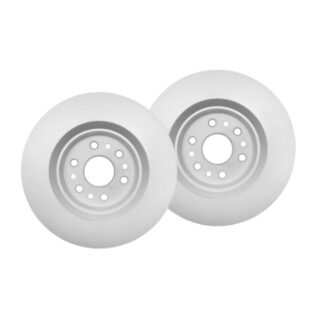 Front Geomet Coated Anti Rust Brake Rotor Set of 2