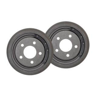 Rear Anti rust Coated Drum Set of 2