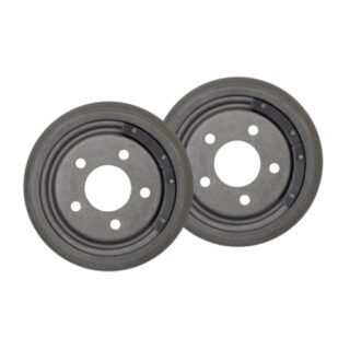 Rear Standard Brake Drum Set of 2