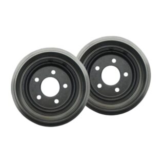 Rear Anti rust Coated Drum Set of 2