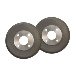 Rear Standard Brake Drum Set of 2