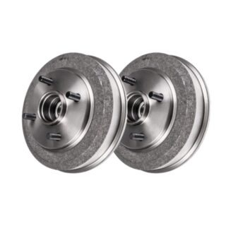 Rear Anti rust Coated Drum Set of 2
