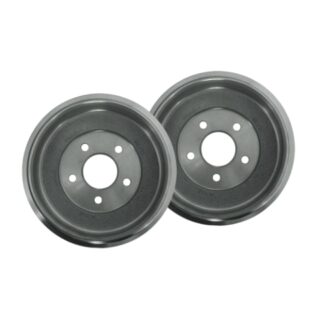 Rear Anti rust Coated Drum Set of 2