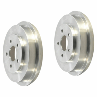 Rear Anti rust Coated Drum Set of 2