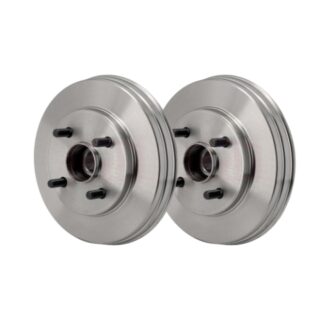 Rear Standard Brake Drum Set of 2