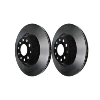 Rear Geomet Coated Anti Rust Brake Rotor Set of 2