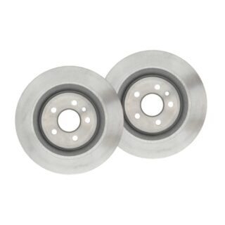 Rear Geomet Coated Anti Rust Brake Rotor Set of 2