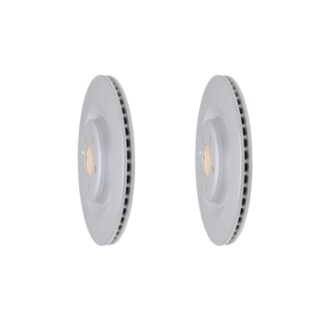 Rear Geomet Coated Anti Rust Brake Rotor Set of 2