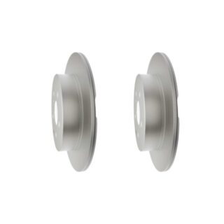 Rear Geomet Coated Anti Rust Brake Rotor Set of 2