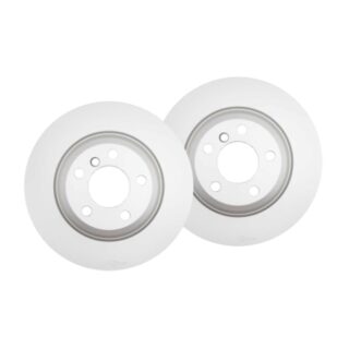 Rear Geomet Coated Anti Rust Brake Rotor Set of 2