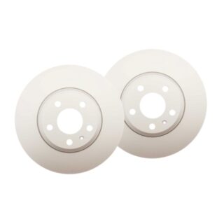 Front Geomet Coated Anti Rust Brake Rotor Set of 2