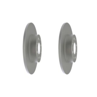 Rear Geomet Coated Anti Rust Brake Rotor Set of 2