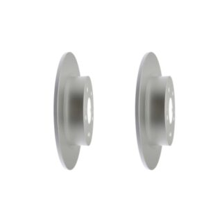 Rear Geomet Coated Anti Rust Brake Rotor Set of 2