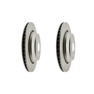 Rear Geomet Coated Anti Rust Brake Rotor Set of 2
