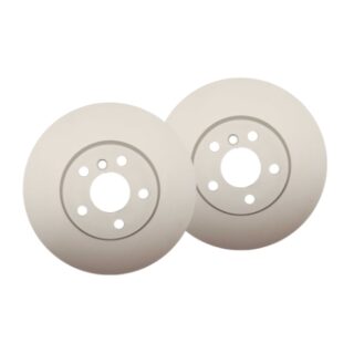 Front Geomet Coated Anti Rust Brake Rotor Set of 2