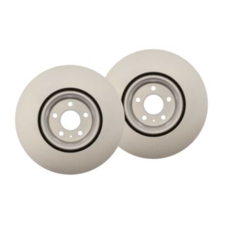 Front Geomet Coated Anti Rust Brake Rotor Set of 2