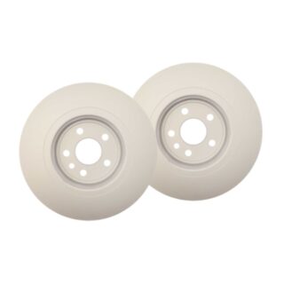 Rear Geomet Coated Anti Rust Brake Rotor Set of 2