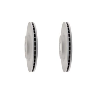Front Geomet Coated Anti Rust Brake Rotor Set of 2