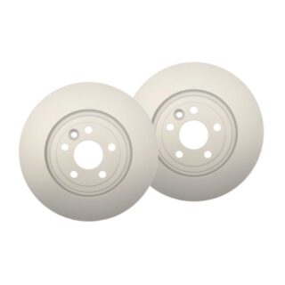 Front Geomet Coated Anti Rust Brake Rotor Set of 2