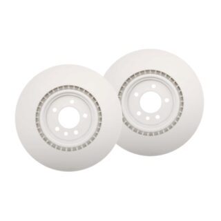 Front Geomet Coated Anti Rust Brake Rotor Set of 2