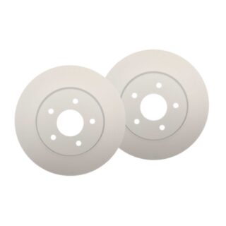 Rear Geomet Coated Anti Rust Brake Rotor Set of 2